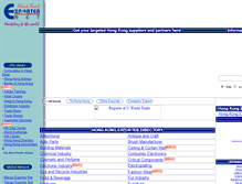 Tablet Screenshot of hkexporter.net